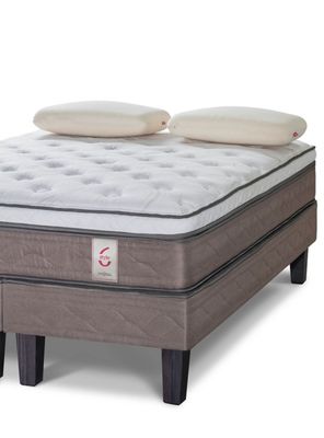 Imagen 2 del producto Cama Europea New Style 6 King + Almohadas Memory Max