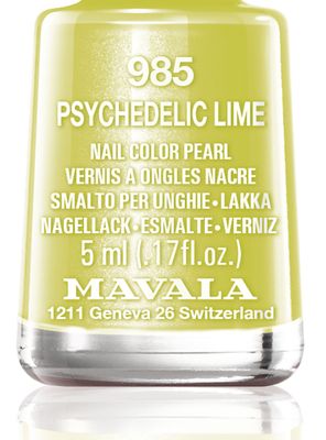 Imagen 2 del producto Esmalte Mavala Uñas Minicolor 985 Psychedelic Lime 5 ml
