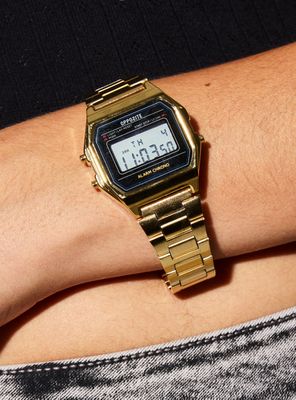 Reloj Digital Gold Mujer