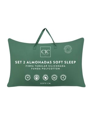 Set 2 Almohadas Da Soft Sleep 50 x 70 cm