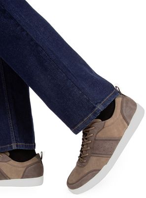 Zapatilla Urabana Seul 35994 Vison Cuero Hombre