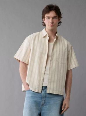 Camisa Estampada con Botones