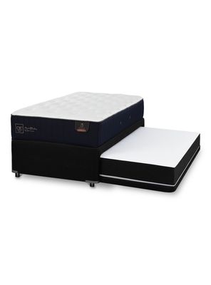 Diván Cama Premium 1.5 Plazas Black