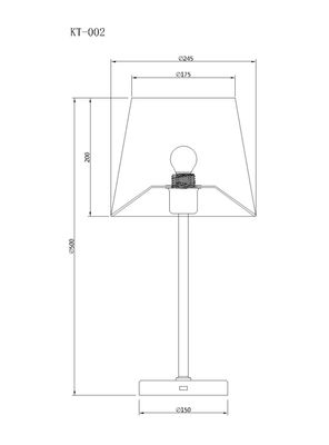 Imagen 2 del producto Pantalla para Lámpara Sobremesa Usb