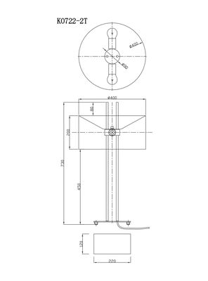 Imagen 2 del producto Pantalla para Lámpara Sobremesa H