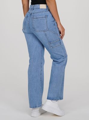 Imagen 2 del producto Jeans Straight Fit con Tiro Alto 72