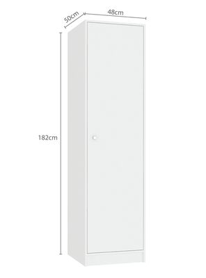 Imagen 2 del producto Clóset 1 Puerta Blanc