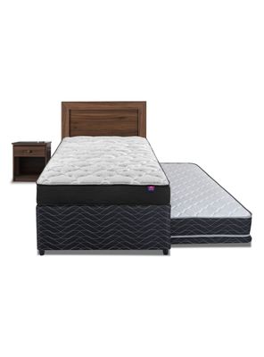 Imagen 2 del producto Diván Therapedic Plus 1.5 Plazas + Set Asturias