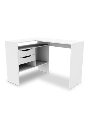 Escritorio Milan 2 Cajones Blanco