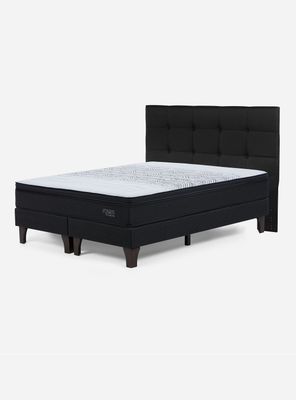 Imagen 1 del producto Cama Europea Tempo 2 Plazas + Set de Muebles