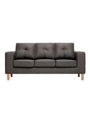 Sofá Infinity 3 Cuerpos Tela Lino