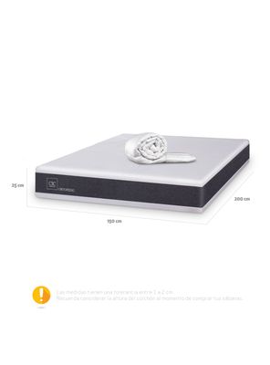 Imagen 2 del producto Colchón New Ortopedic 1.50 X 2.0 Mts + Pl