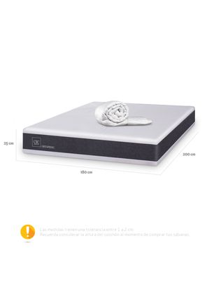 Imagen 2 del producto Colchón New Ortopedic King + Pl