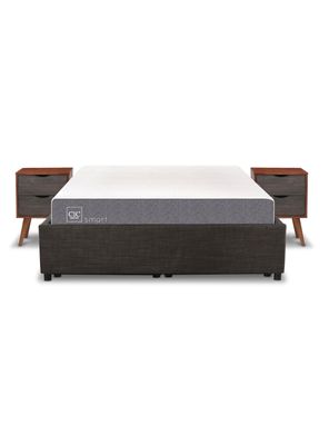 Cama Funcional Space Box Smart 2 Plazas Niger S-T