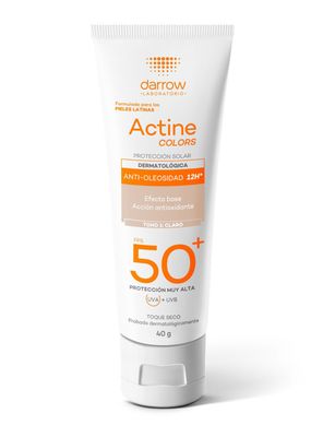 Colors Protector Solar SPF 50+ tono claro 40 ml Actine