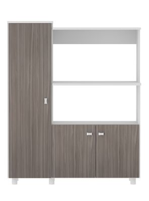Organizador Cocina 3 Puertas Blanco Carvalho