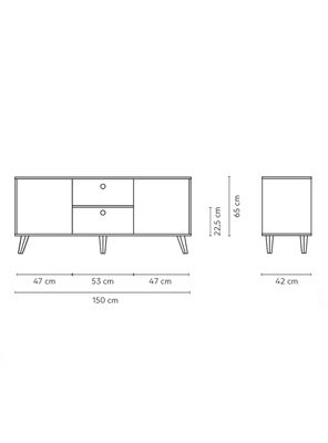 Imagen 2 del producto Rack TV 65"" Alto Atacama