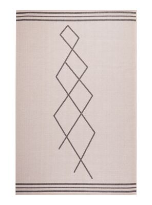 Alfombra 160 x 230 cm Nativo Beige Étnico