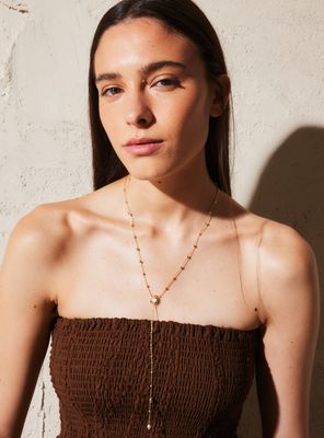 Collar Largo Sol Tiare Colaboración María Pombo