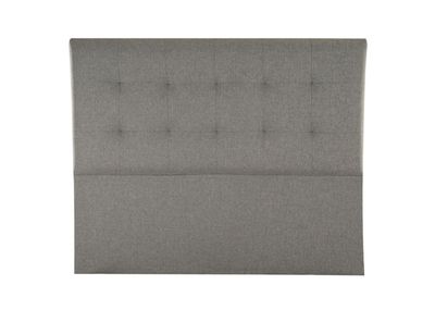 Respaldo Capitone Design Gris 2 Plazas