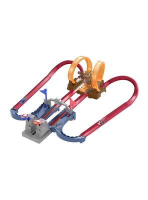 Autopista Hot Wheels Mario Kart Pista Castillo de Bowser