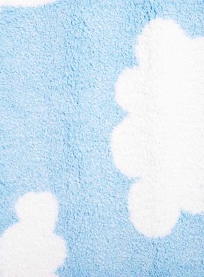 Imagen 2 del producto Bajada de Cama Infantil 60 x 90 cm Sky Nube Azul