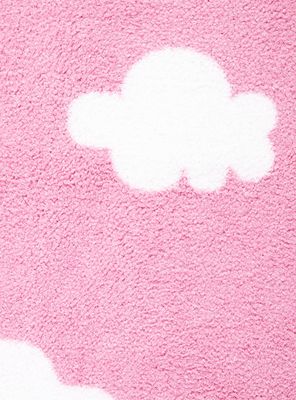 Imagen 2 del producto Bajada de Cama Infantil 60 x 90 cm Sky Nube Rosa
