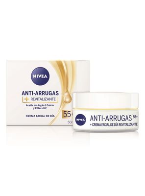 Imagen 2 del producto Crema Nivea Facial Antiarrugas 55+ Revitalizante 50 ml