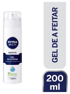 Imagen 2 del producto Gel Nivea de Afeitar Sensitive 200 ml Men