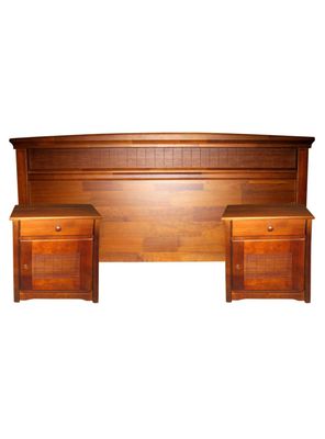 Set Respaldo Véneto 2 Plazas + 2 Veladores