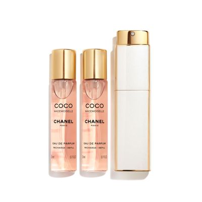 COCO MADEMOISELLE Eau de Parfum Twist and Spray 3x20ml