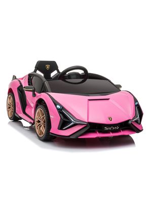 Auto a Batería Lamborghini Rosado