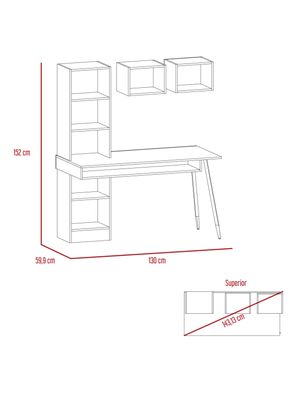 Imagen 2 del producto Escritorio Brunatti 130 Duna Wengue