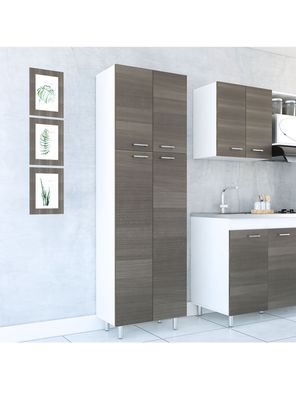 Mueble Alacena Rossi Blanco-Olivo