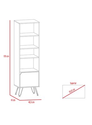 Imagen 2 del producto Biblioteca Stamford Wengue-Duna