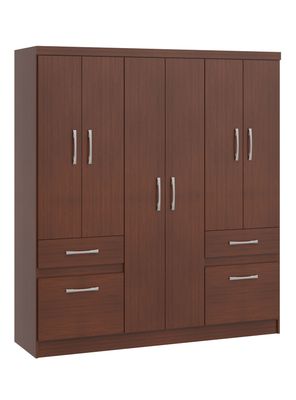 Clóset Liliana 6 Puertas 4 Cajones