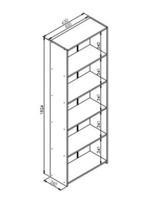 Imagen 2 del producto Organizador Be Design Vertical Montreal
