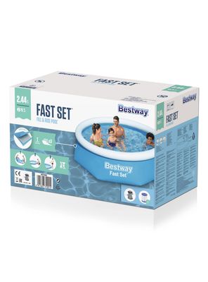 Imagen 2 del producto Piscina Fast Set Azul 61x244x244M