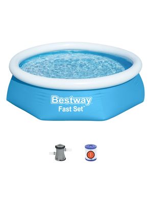 Piscina Fast Set Azul 61x244x244M