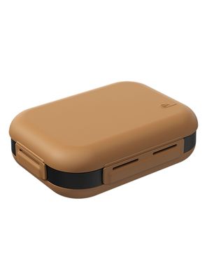 Lonchera Hermética Marrón Mate/Negro