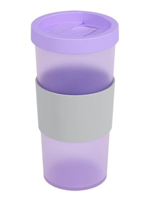Vaso Mug para Café 500 ml Lavanda Translúcido