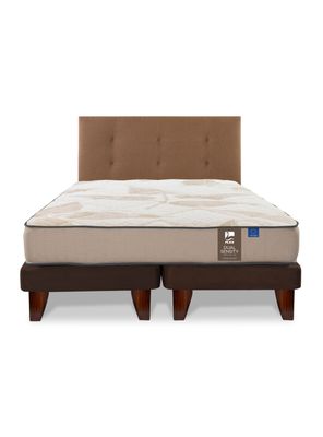 Imagen 2 del producto Cama Europea Dual Sensity 2 Plazas + Respaldo Royal