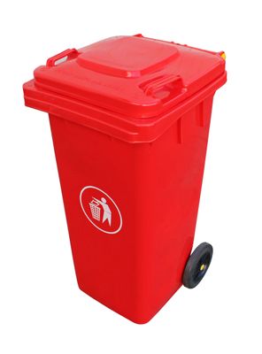 Basurero 240 lt Rojo Talbot