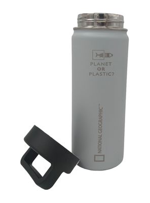 Imagen 2 del producto Botella Metálica Gris 500 ml