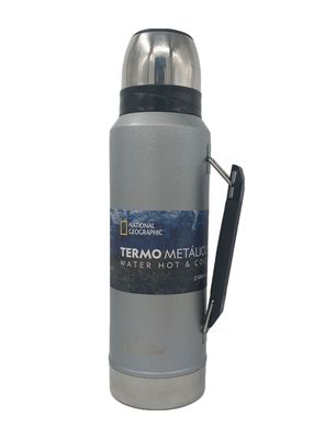 Termo Gris Metálico 1200 ml