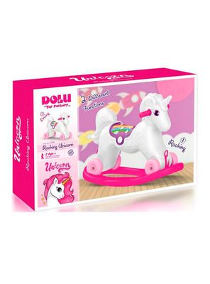 Unicornio Mecedor con Ruedas