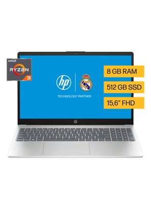 Imagen 2 del producto Notebook HP 15-fc0043la AMD Ryzen 3 8GB RAM 512GB SSD 15.6' FHD Windows 11 Home