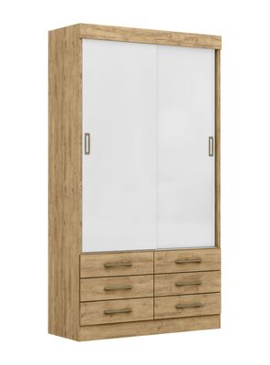 Clóset 2 Puertas 6 Cajones New Moscou