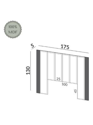 Imagen 2 del producto Respaldo King TW194 Café