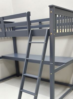 Imagen 2 del producto Camarote 1.5 Plazas + Escritorio Boston Azul